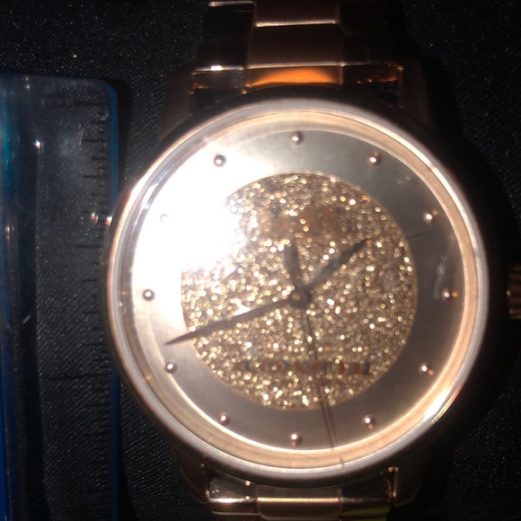 NIB DAZZLING COACH Rose Gold SPARKLE WATCH💖 - Picture 7 of 7